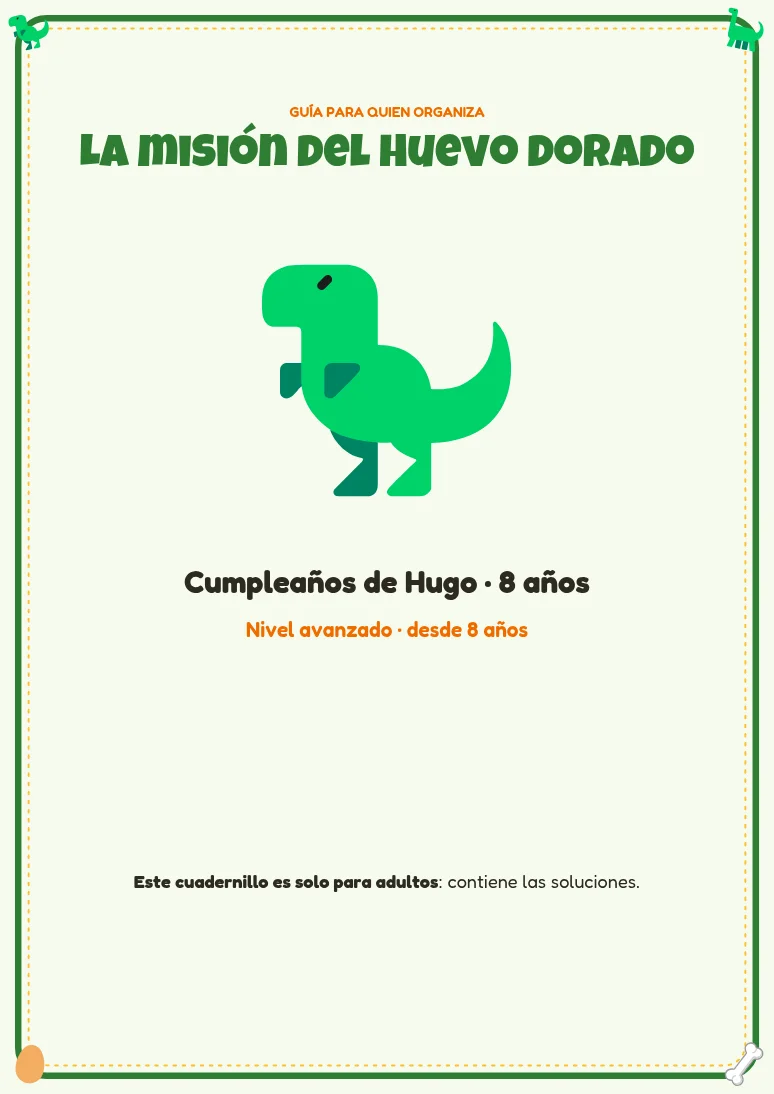 Portada de la guía para quien organiza