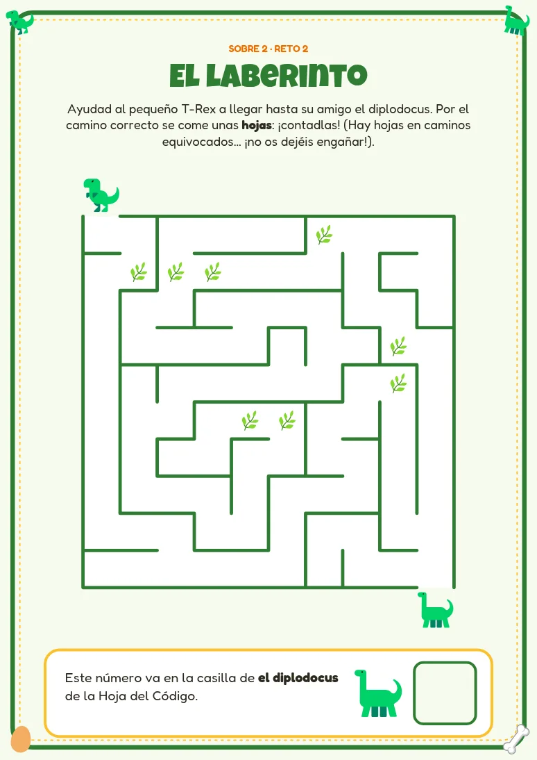 Segundo reto del escape room