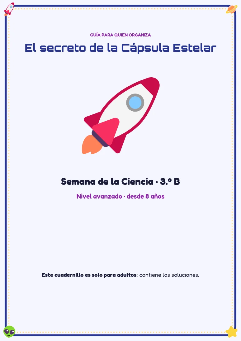 Portada de la guía para quien organiza
