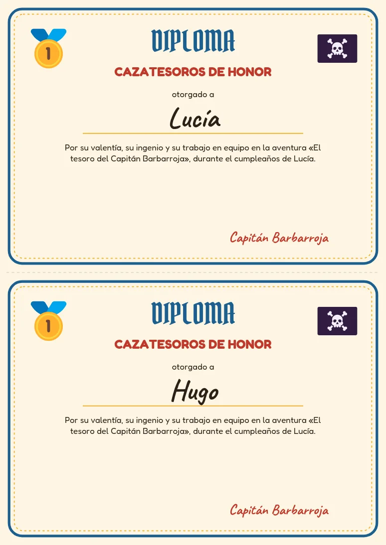 Diploma personalizado