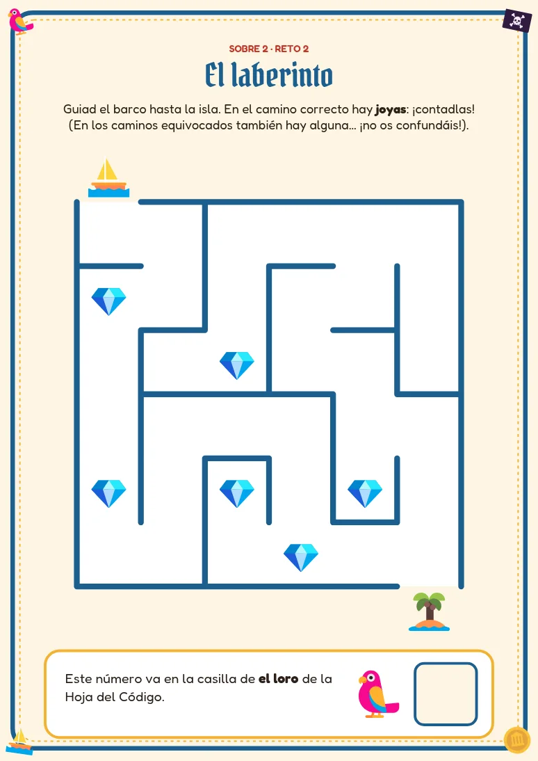 Segundo reto del escape room